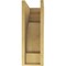 Ekena Millwork 7"W x 14"D x 21"H Classic Mediterranean Rough Cedar Woodgrain TimberThane Corbel, Primed Tan CORUR07X14X21MEDRCPR - alternate 5
